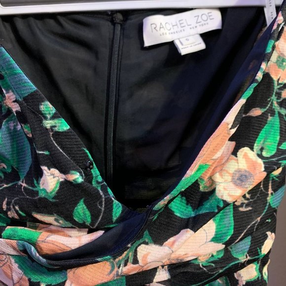 Rachel Zoe Louanne Off-The-Shoulder Ruched Dress - Picture 5 of 8